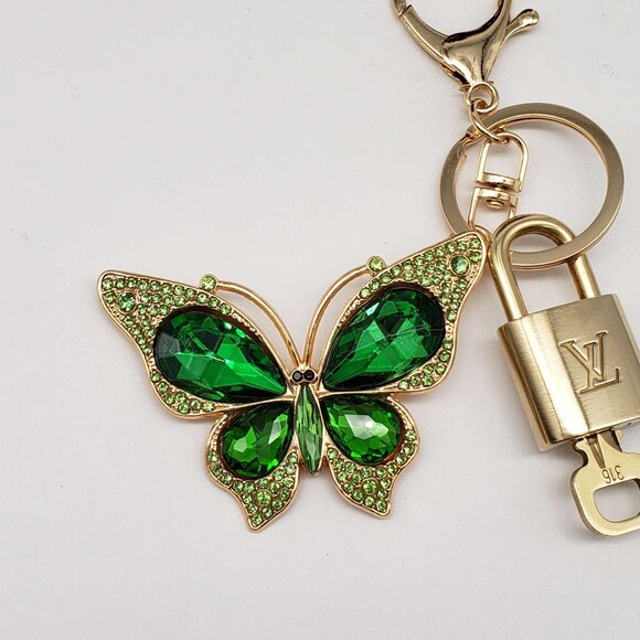 Authentic Louis Vuitton Lock & Key with unbranded Bagcharm, Keycharm, Keychain - Picture 6 of 7